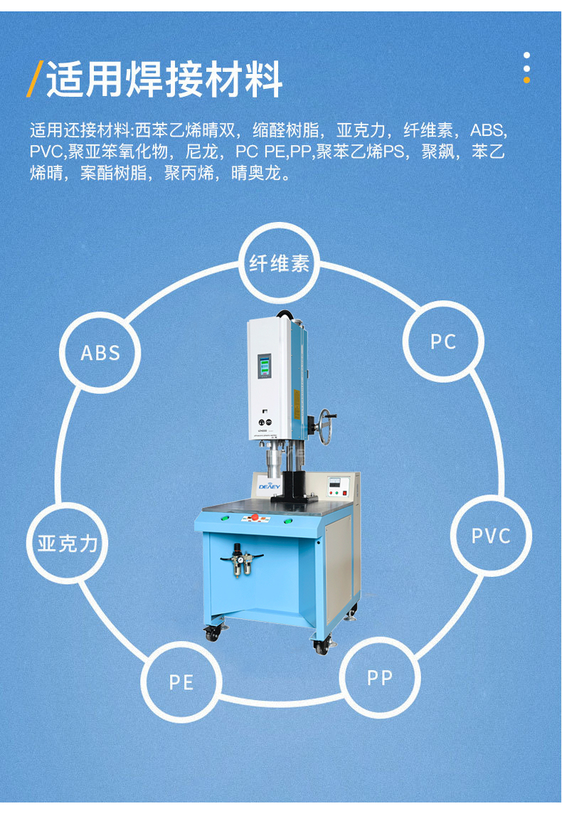 4200w豪華型塑焊機(jī)藍(lán)色產(chǎn)品應(yīng)用